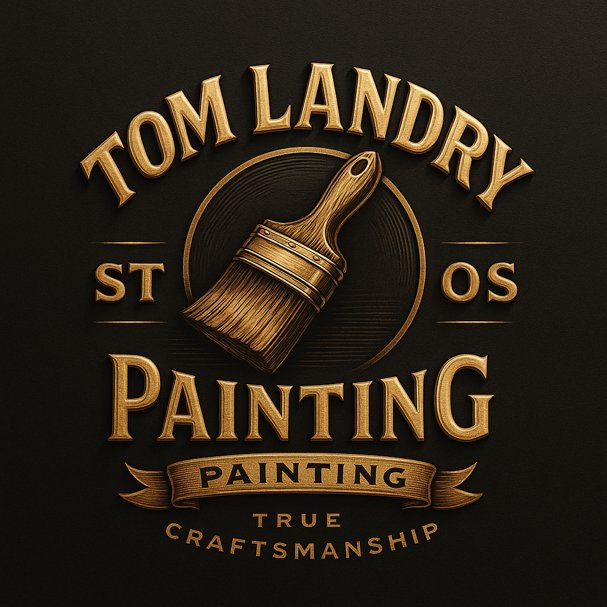 Tom Landry Painting logo promoting professional painting services in Sarasota, Bradenton and Venice.